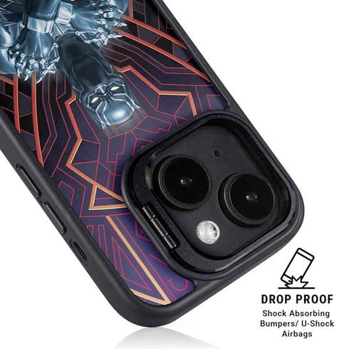 Marvel Black Panther Wakanda Salute iPhone 14 Kickstand Case